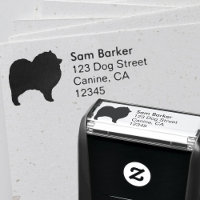 Keeshond race de chien Silhouette Adresse de retou