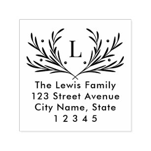 Tampon Auto-encreur Lavish Soirée Noël Vacances auto-incrusté Timbre