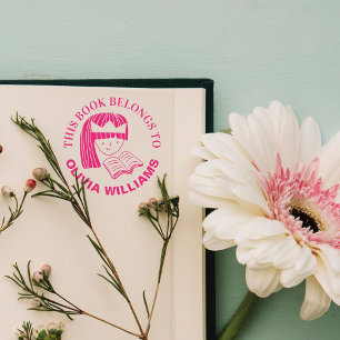 Tampon Auto-encreur Le livre de princesse Self Inking Stamp This