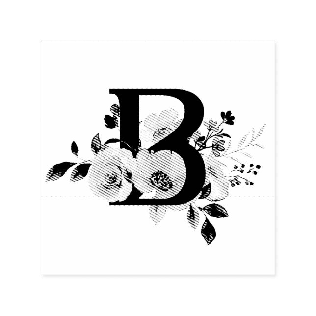 Tampon Auto-encreur Letter B (Design)