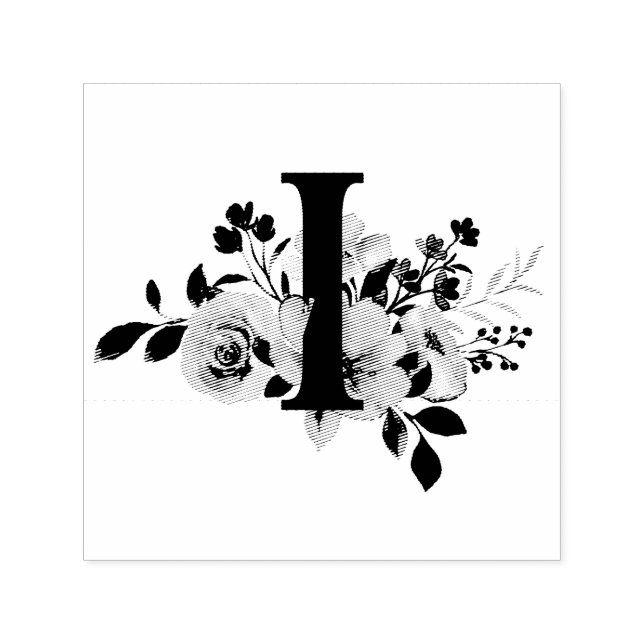 Tampon Auto-encreur Lettre I (Design)