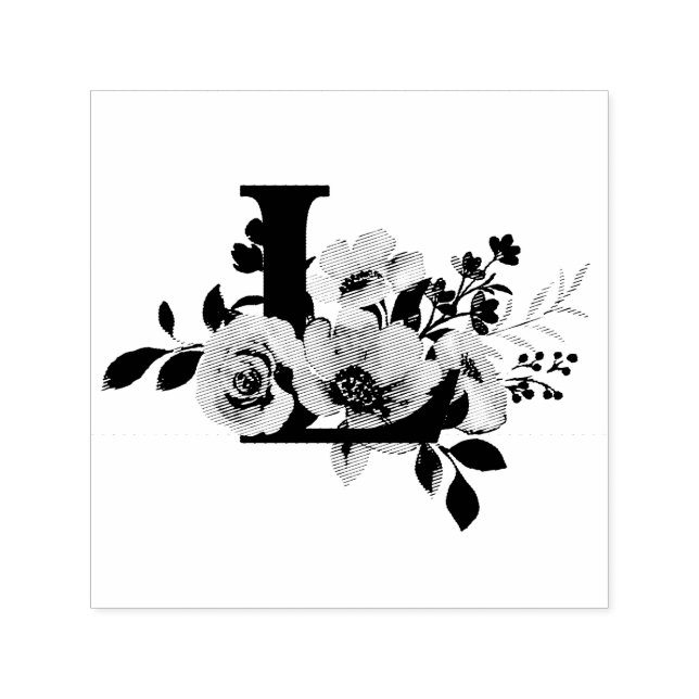 Tampon Auto-encreur Lettre L (Design)