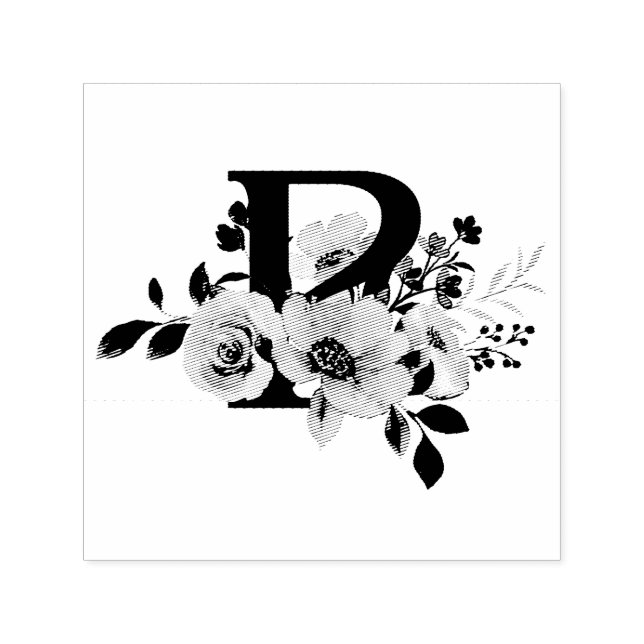 Tampon Auto-encreur Lettre P (Design)