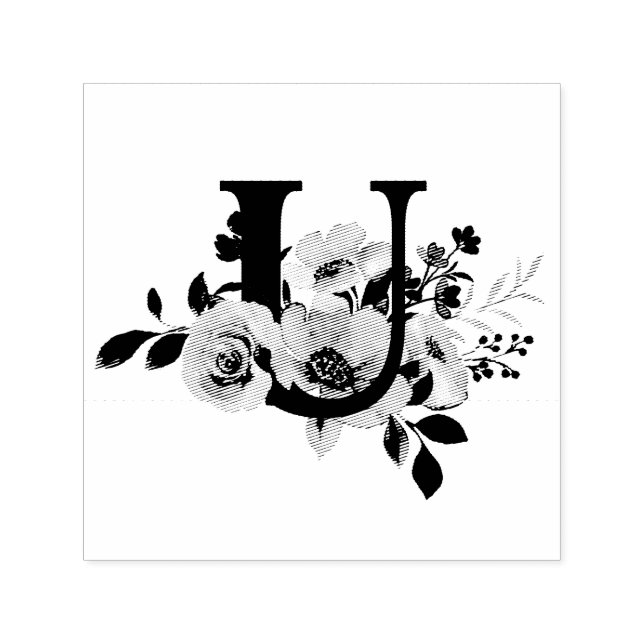 Tampon Auto-encreur Lettre U (Design)