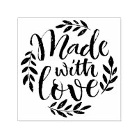 Lettres de chalut faites avec amour auto-Encre Tim