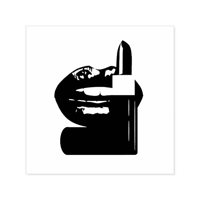 Tampon Auto-encreur Lèvres (Design)