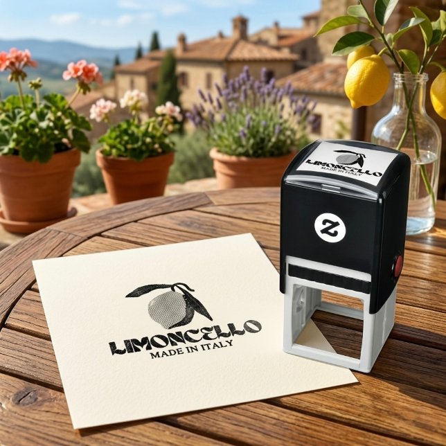 Tampon Auto-encreur Limoncello (Créateur téléchargé)
