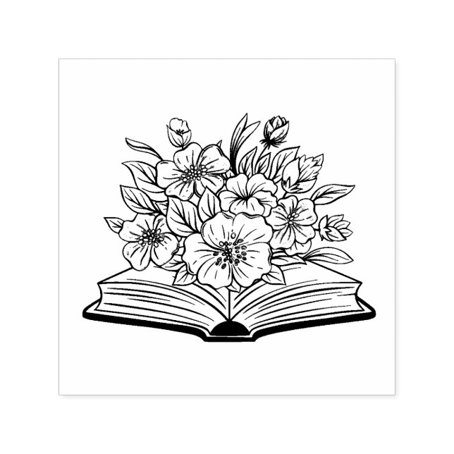 Tampon Auto-encreur Livre (Design)