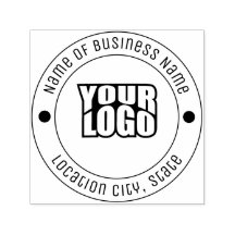 Logo de société personnalisé minimaliste en caoutc