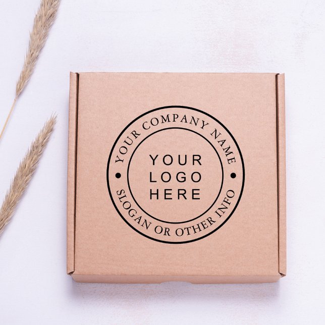 Tampon Auto-encreur Logo d'entreprise personnalisé (Créateur téléchargé)