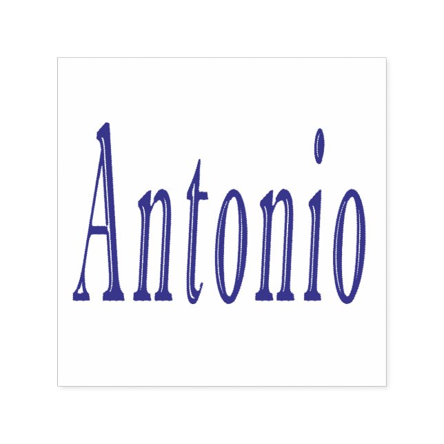 Tampon Auto-encreur Logo du nom Antonio Activé (Design)