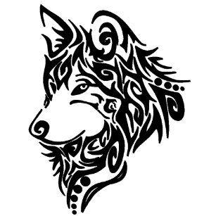 Invitations Faire Part Cartes Loup Tribal Zazzle Fr