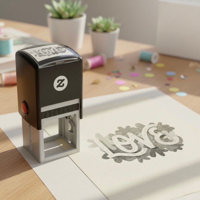 Tampon Auto-encreur LOVE Self-inking Stamp (Créateur téléchargé)
