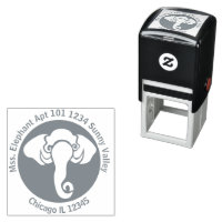 Lumpy Elephant Republican Cartoon Adresse de retou