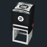 Tampon Auto-encreur Machine à écrire ronde du logo d'entreprise person<br><div class="desc">Timbre auto-encrage design pour machine à écrire Rond pour entreprise personnalisée Créez votre propre logo d'entreprise personnalisé Large Timbre en ajoutant facilement votre logo d'entreprise (rond pour les meilleurs résultats) dans des bordures d'encre en double cercle, et deux textes personnalisés (nom d'entreprise, site Web, réseau social, adresse de retour, coordonnées...</div>