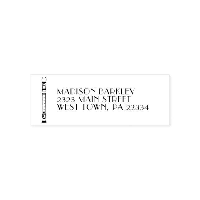 Tampon Auto-encreur Magasin Musique Teacher Musique Musique Groupe (Design)