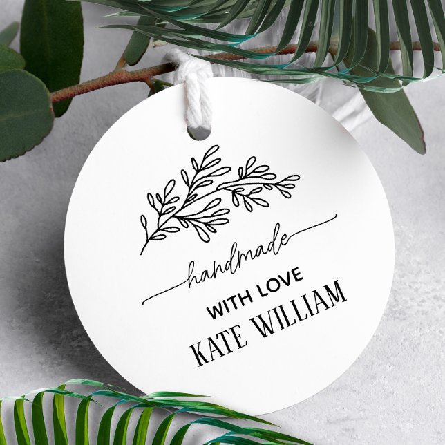 Tampon Auto-encreur Manutention botanique par entreprise (Créateur téléchargé)