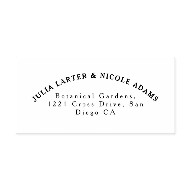 Tampon Auto-encreur Mariage Fleur de Prairie Jaune Moutarde Pourpre de (Design)