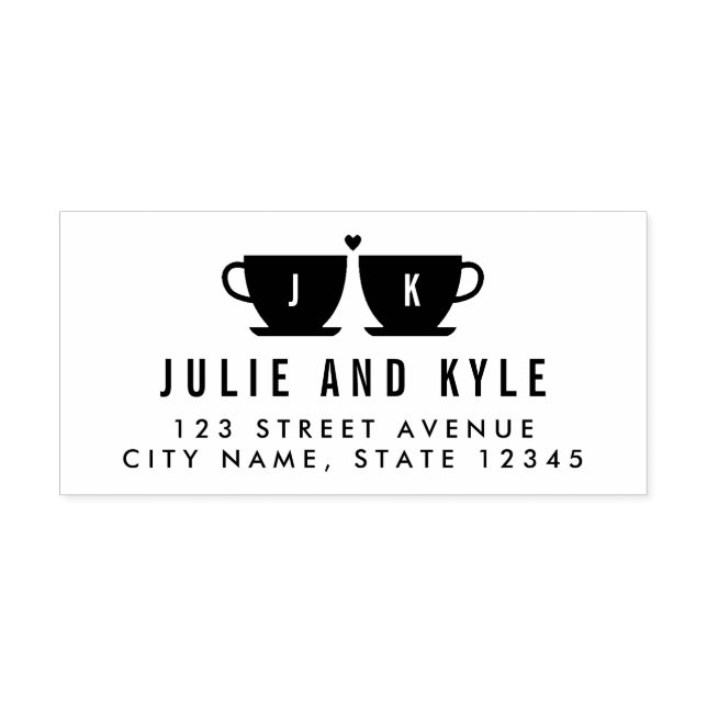 Tampon Auto-encreur Mélange parfait Timbre en caoutchouc personnalisé (Design)