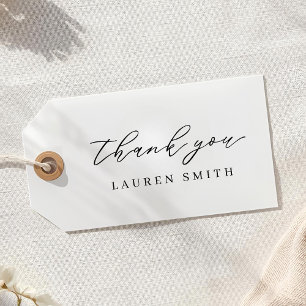 Tampon Auto-encreur Merci classique de calligraphie moderne