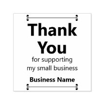 Merci de soutenir ma petite entreprise