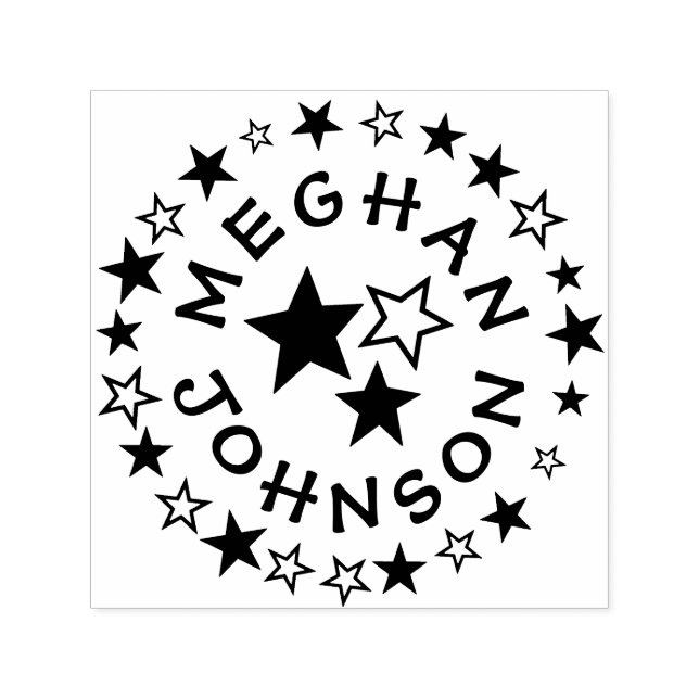 Tampon Auto-encreur Modèle auto-encre personnalisable de 1,5 po x 1,5  (Design)