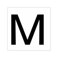 Monogramme ajouter le nom lettre alphabet simple m