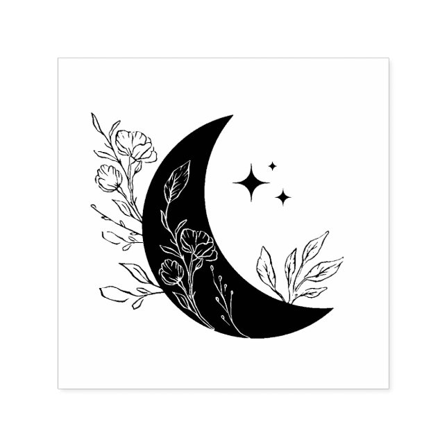 Tampon Auto-encreur Moon (Design)