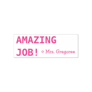 Tampon Auto-encreur Motivation du "TRAVAIL EXTRAORDINAIRE !" Marquage 