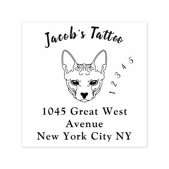 Tampon Auto-encreur Nettoyer l'estampille caoutchouc de l'arbre de pol (Design)