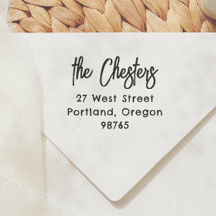 Tampon Auto-encreur Nom et adresse de famille