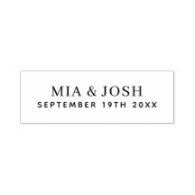 Noms et date du mariage