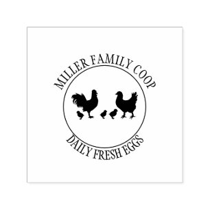 Tampon Auto-encreur Oeuf Carton personnalisé Oeuf Carton Étiquette Fre