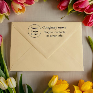 Tampon Auto-encreur Or bleu et marbre blanc