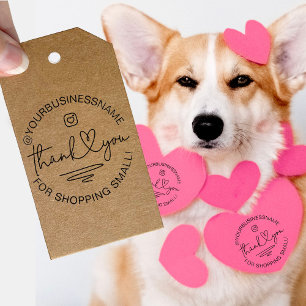 Tampon Auto-encreur Packages professionnels Merci personnalisés