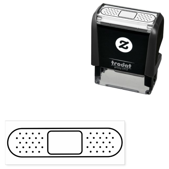 Tampon Auto-encreur Pansement (En situation)