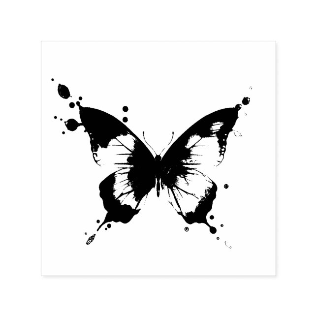 Tampon Auto-encreur Papillon (Design)