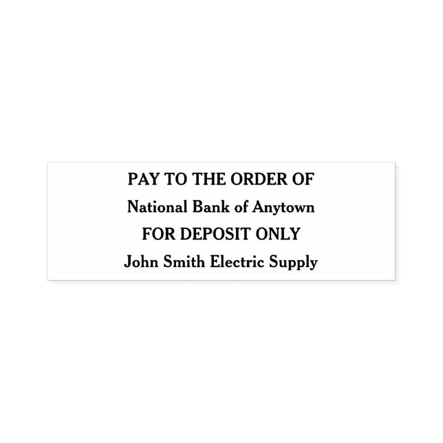 Tampon Auto-encreur Payer À La Commande De Personnalisable (Design)