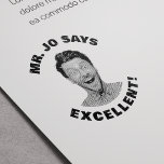 Tampon Auto-encreur Personnalisé Funny Teacher Photo Excellent<br><div class="desc">Célébrez le succès des élèves avec ce timbre d'auto-écriture positif et personnalisé! Avec une photo personnalisée,  c’est une façon amusante de fournir des commentaires encourageants. Téléchargez une capture d'écran claire pour obtenir les meilleurs résultats. Parfait pour les enseignants de toutes les classes et matières.</div>