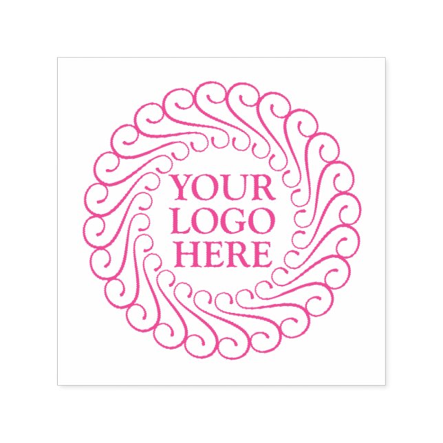 Tampon Auto-encreur Personnalisé Utiliser Votre Propre Entreprise Logo (Design)