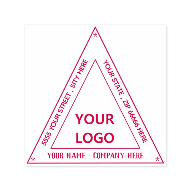 Tampon Auto-encreur Personnalisez votre nom d'adresse Info Timbre avec (Design)