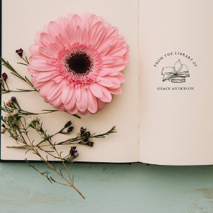 Tampon Auto-encreur Personnalisez Votre Vintage À Partir De La Bibliot