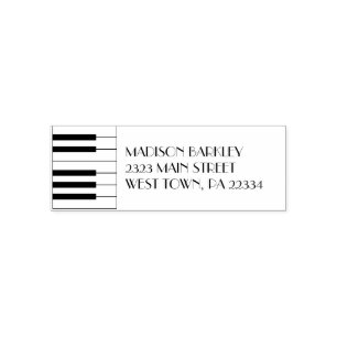 Tampon Auto-encreur Professeur de musique de piano