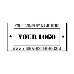 Tampon Auto-encreur Rectangle professionnel du logo professionnel pers