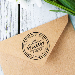 Tampon Auto-encreur (RESIZÉ) Créez votre propre adresse de retour ci