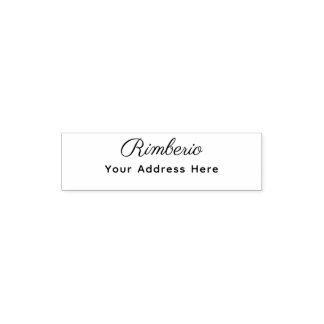 Tampon Auto-encreur Return Address Elegant