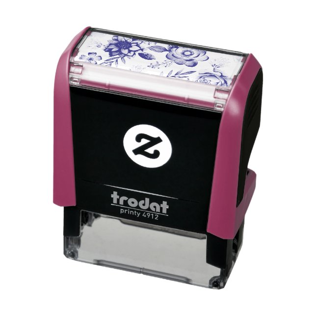 Tampon Auto-encreur Rose violette (Produit)