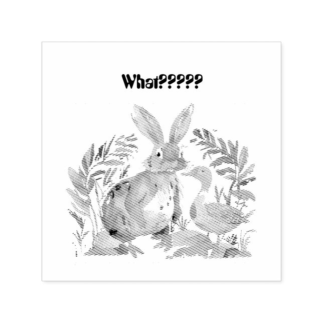 Tampon Auto-encreur Royaume animal - Quoi ? ? ? ? (Design)