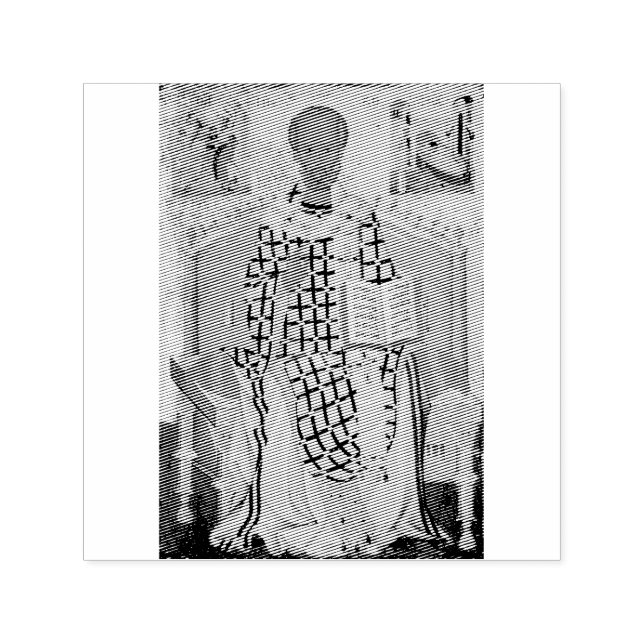 Tampon Auto-encreur Saint Nicolas de Myra Icon orthodoxe (Design)