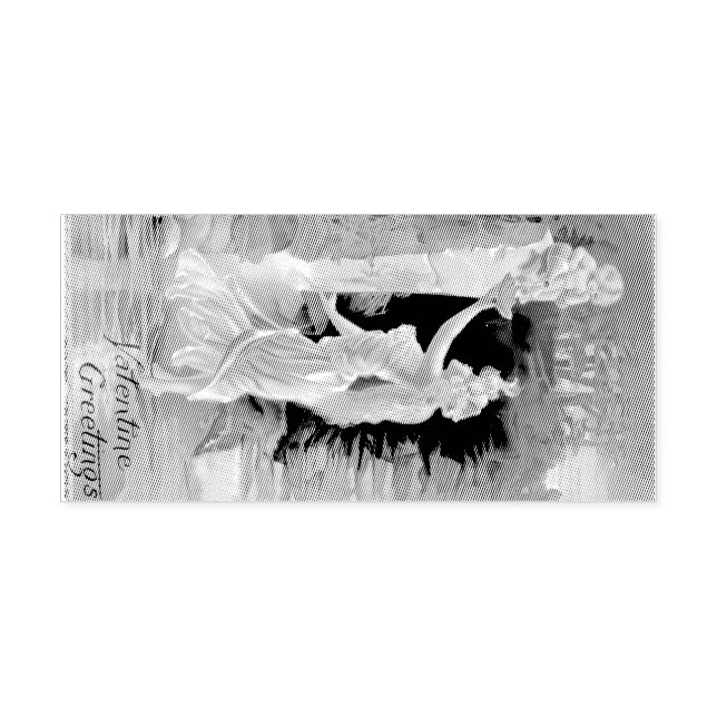 Tampon Auto-encreur Saint Valentin ange et déesse  (Design)